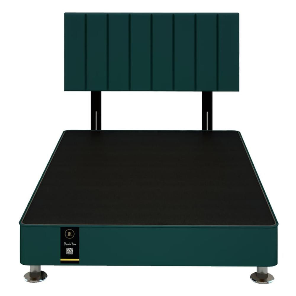 Dormitorio Linz + Cabecera Neuss Pata Desmontable 2 Plz - Cobalto