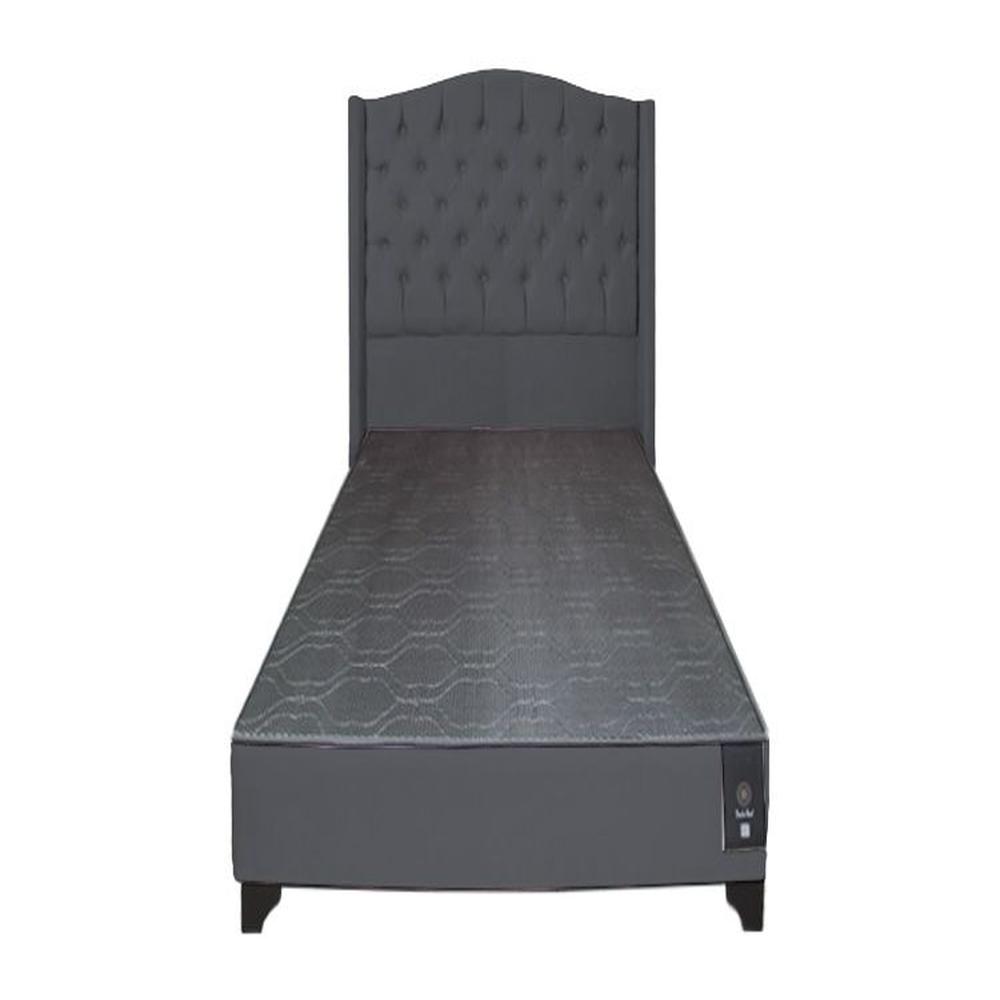 Dormitorio Visby 1.5 plz - Gris Oscuro