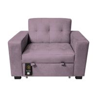 Sofa Cama Madison 1 Plz - Lila