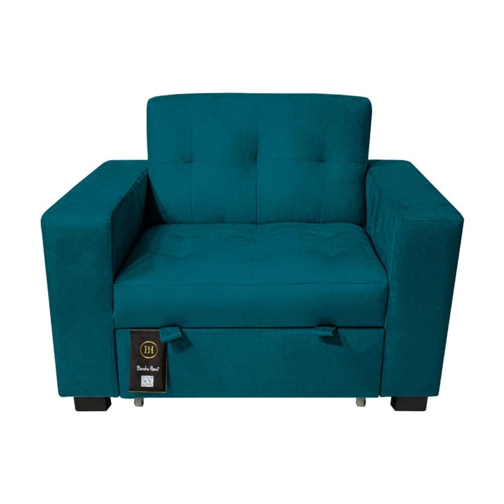 Sofa Cama Madison 1 Plz - Cobalto