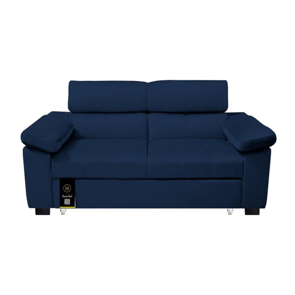 Sofá Cama Baltimore 2 Plz - Azul Marino
