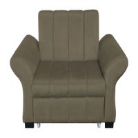 Sofa Cama Vancouver 1 Plz - Beige Oscuro