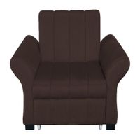 Sofa Cama Vancouver 1 Plz - Chocolate