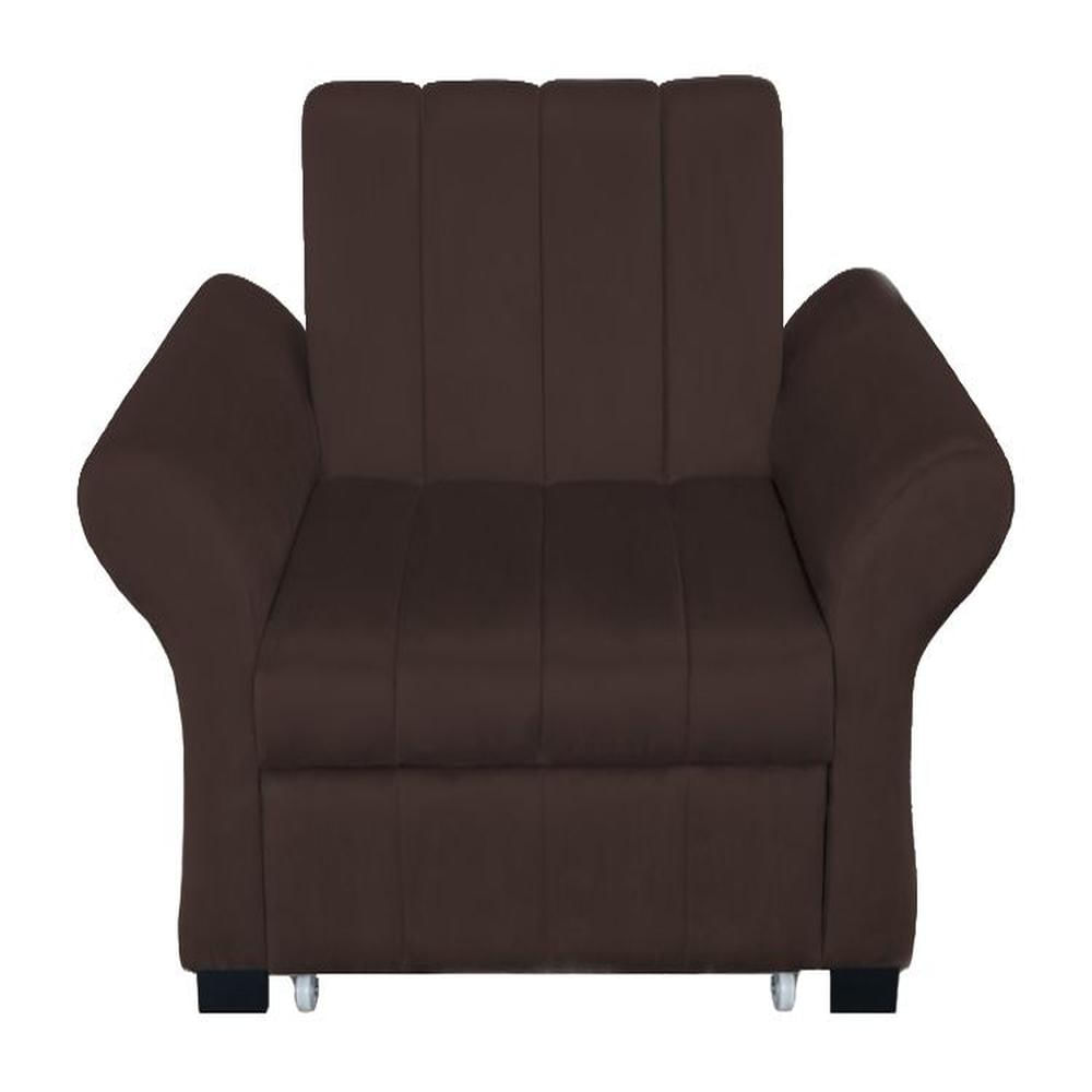 Sofa Cama Vancouver 1 Plz - Chocolate