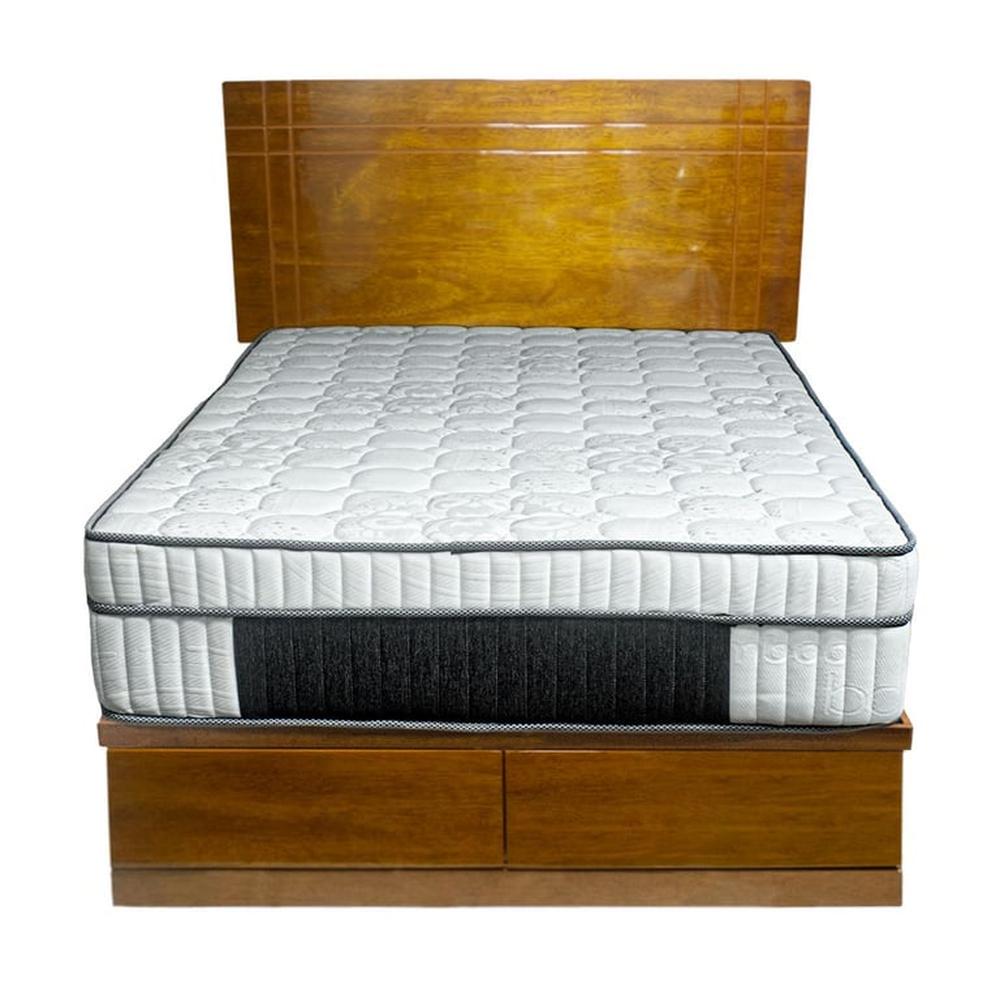 Dormitorio Trento DR + Sabanera Khiva Brillante 2 Plz - Caramelo