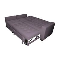 Sofá Cama Multifuncional Kavala 3 Cuerpos - Lila
