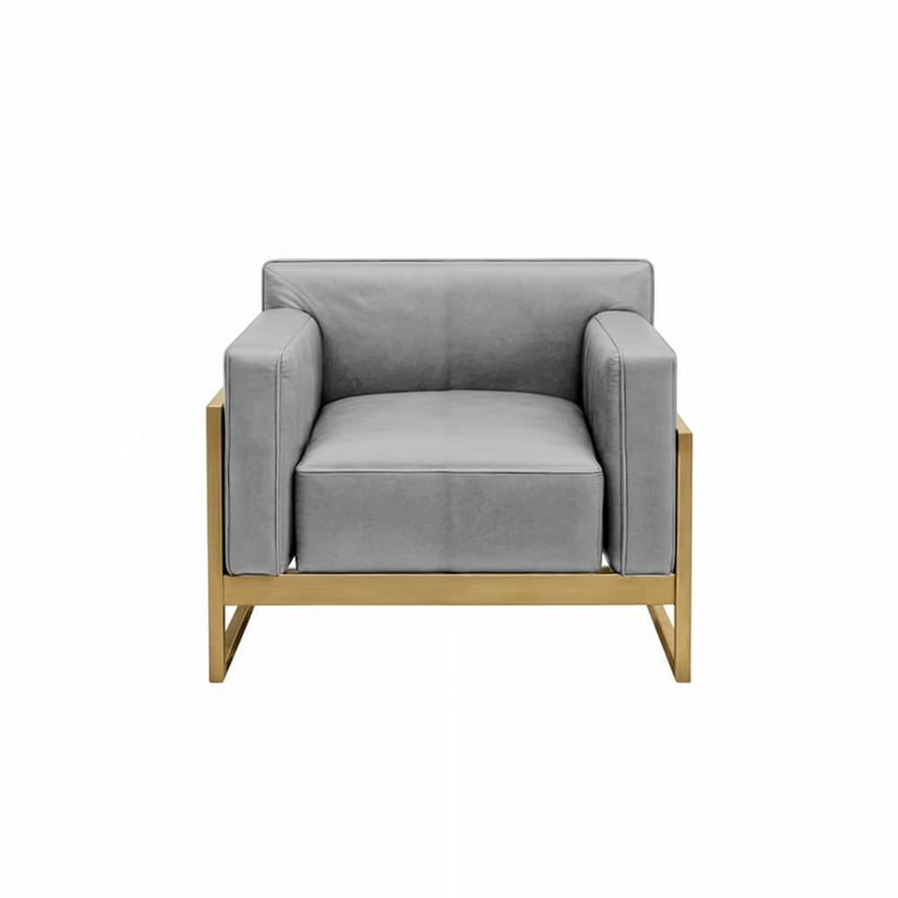 Sofá Luxury Lipkovo 1 Cuerpo - Gris claro