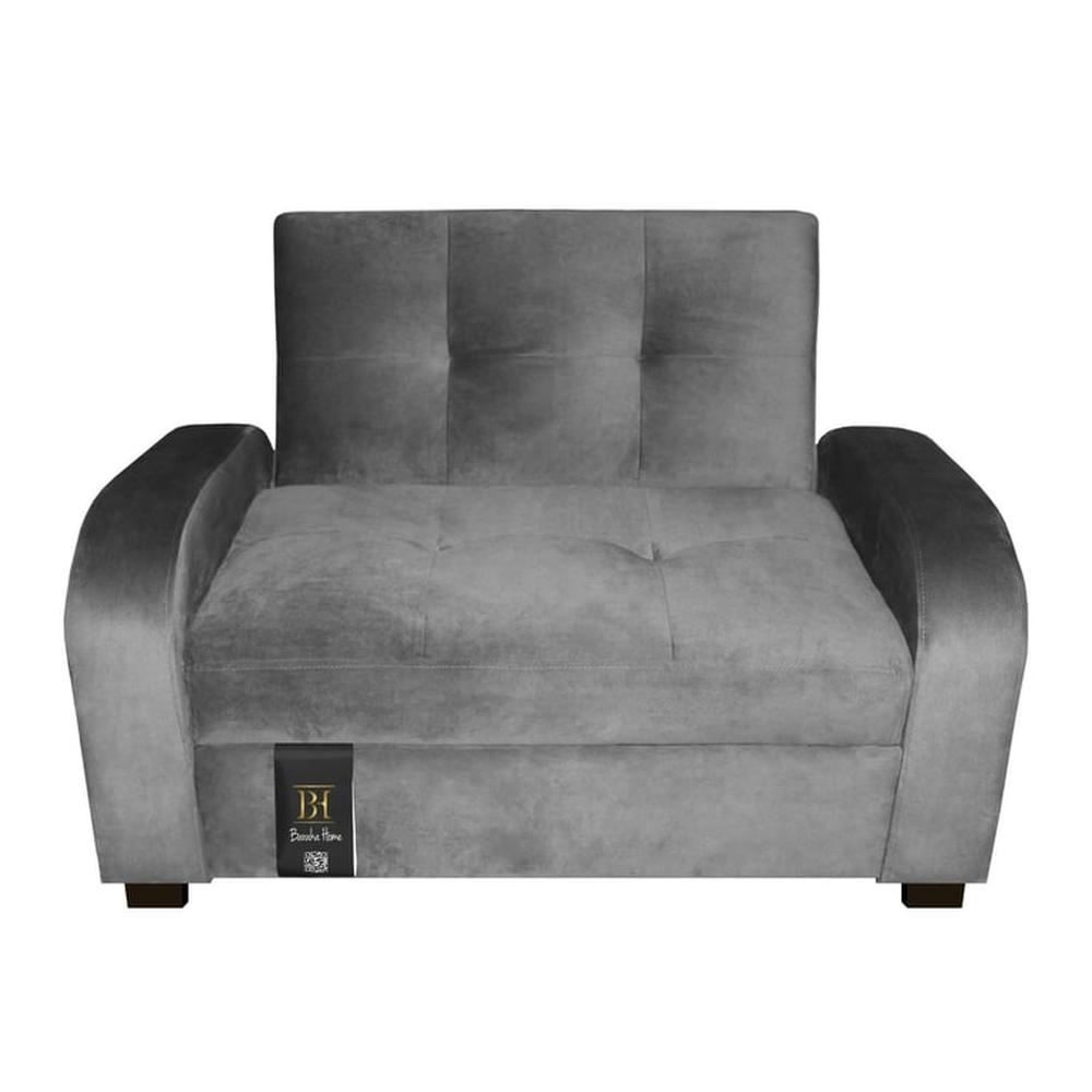 Sofá Cama Oakland 2 Plz - Gris Claro