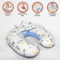 Almohada de Lactancia 5 en 1 »PICARON» Ligth Blue