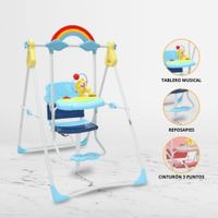 Silla Columpio Para Niños «RAINBOW» Ligth Blue