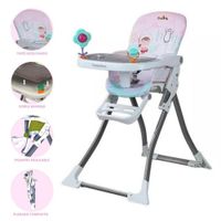 Silla de Comer CARESTINO »RIO» PINK