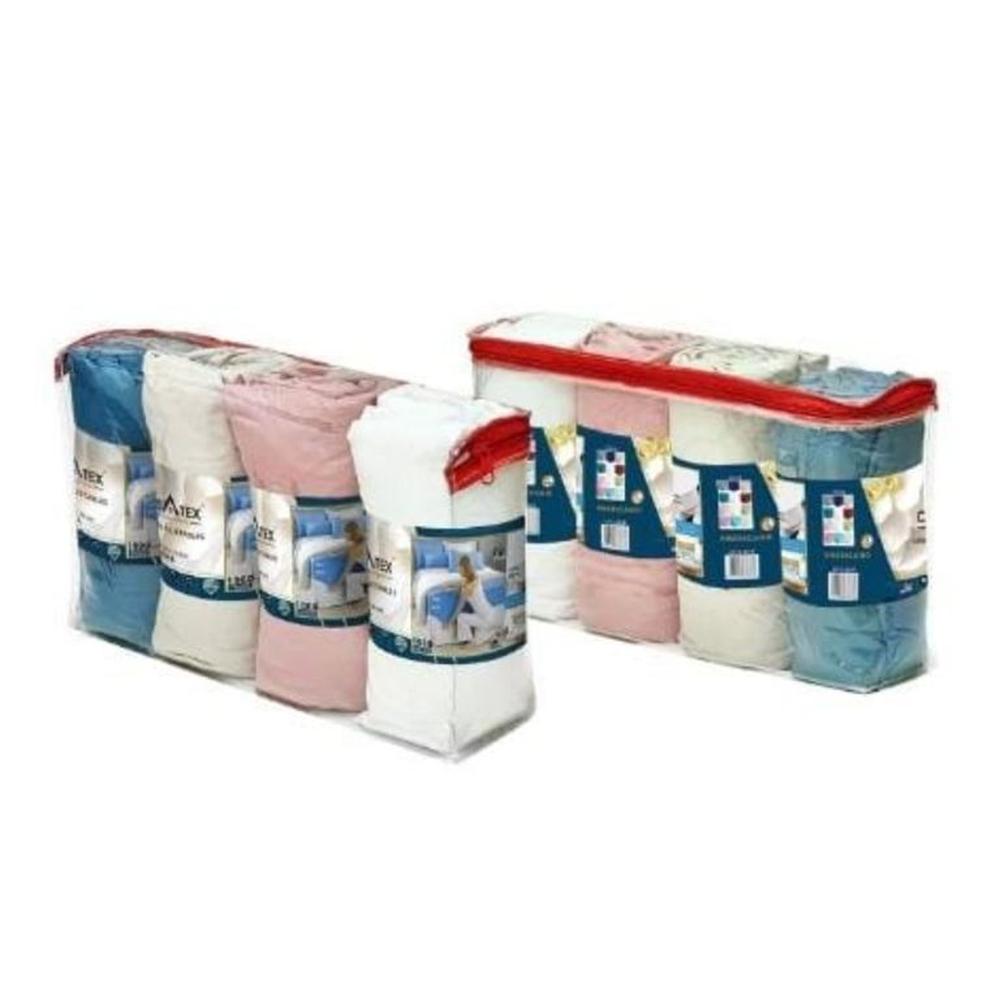 Pack De 4 Sabanas Ajustables Tamaño 2 Plazas