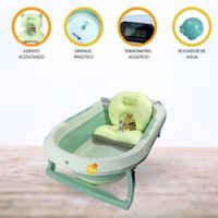 Bañera Plegable con Termómetro «AQUATIC» Green