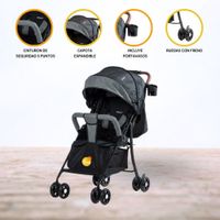 Coche Maleta para Bebé »NAT» Black