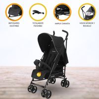 Coche Baston Plegable «CAPRI» Black