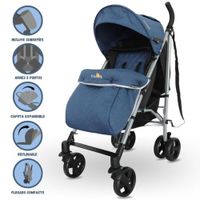 Coche Bastón Deportivo para Bebé «COMBI» Blue