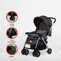 Coche Cuna para bebé «BLAKE SIGNATURE» Black