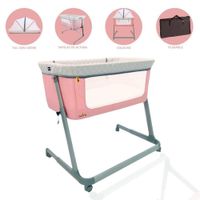 Cuna Colecho para Bebé «MARION» Pink