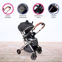 Coche de Paseo Reversible para Bebés «GRECIA» Mickey