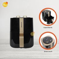 Freidora Aire Airfryer Manual Extra large Capacity 6 Litros Sin Aceite