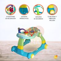 Andador Caminador 3 en 1 «WALKER PRO» Ligth Blue