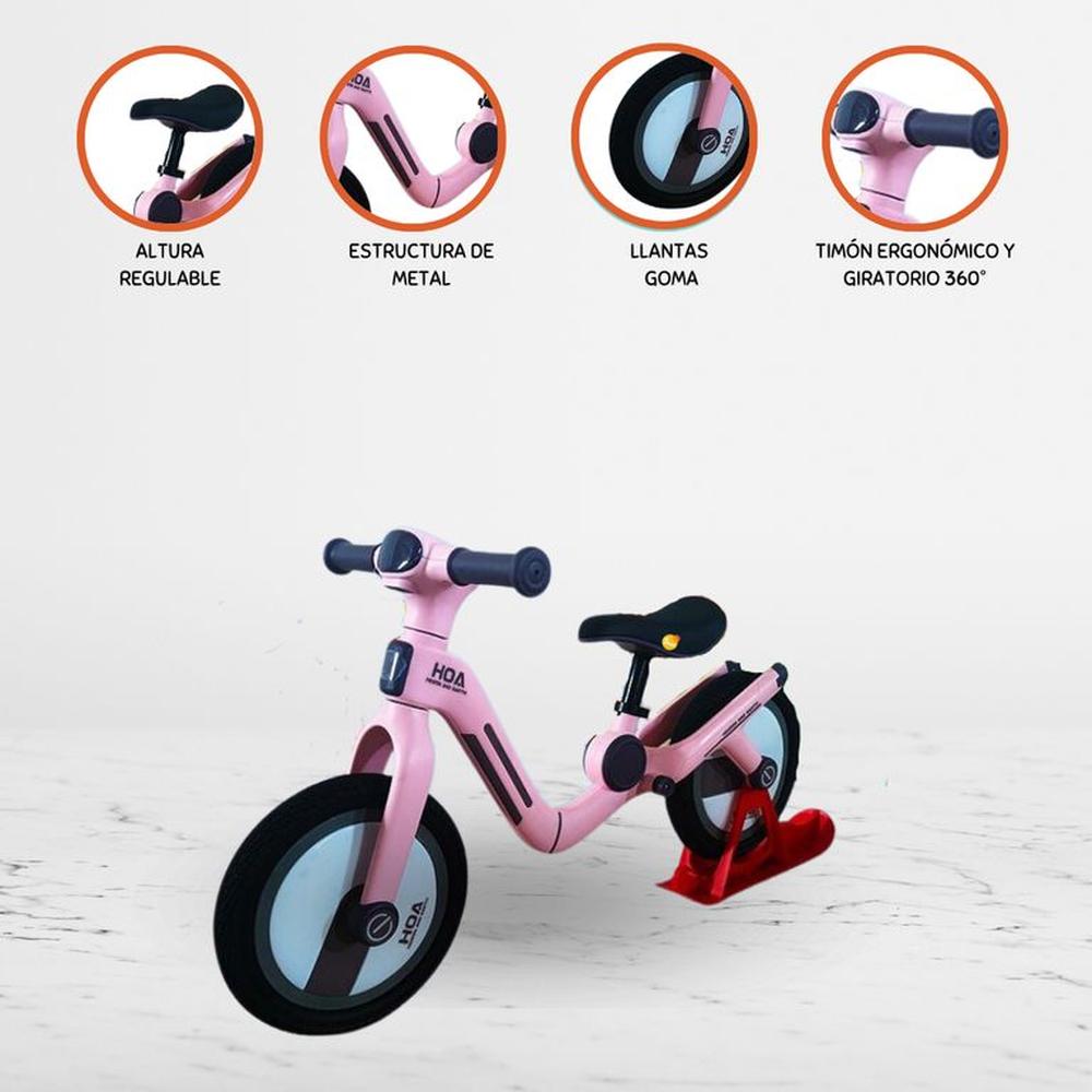 Bicicleta de Equilibrio »MOTIBIK» Premium Pink