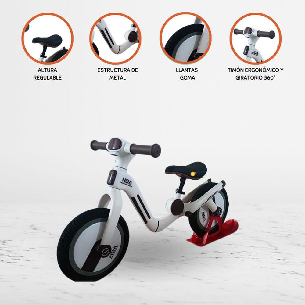 Bicicleta de Equilibrio »MOTIBIK» Premium White