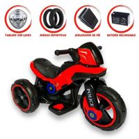 Trimoto a Batería para Niños «POLICE» MP3 Red