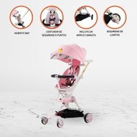 Coche de Paseo para Bebé »MOSCHING» Pink