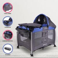 Cuna Corral Pack And Play para Bebés «LAUREN» Blue