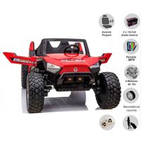 Carro a Batería UTV 24 VLT y Pantalla MP4 Para Niños «BUGGY» Red