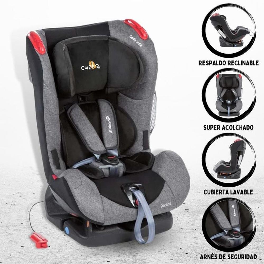 Silla de Auto para Bebé »RECLINE NEW» Grey Denim