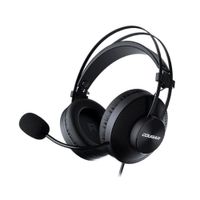 AUDIFONO GAMING COUGAR IMMERSA ESSENTIAL NEGRO C MICROFONO 3 5MM DE 4 POLOS  P N CGR P40B 350