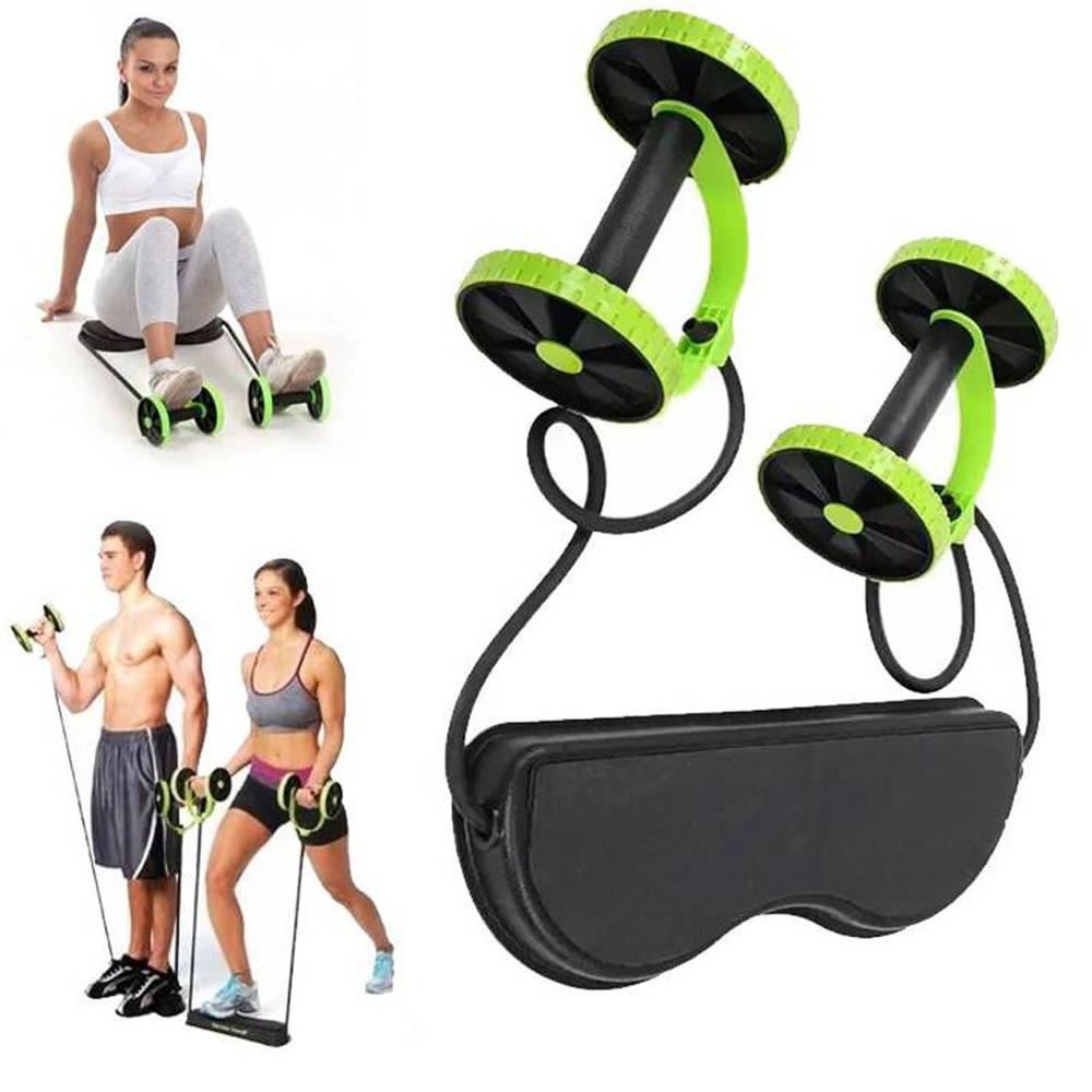 Rueda Abdominal Multifuncional con Ligas