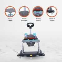 Andador Mecedora 4 en 1 «BAMBINO X5» Gray