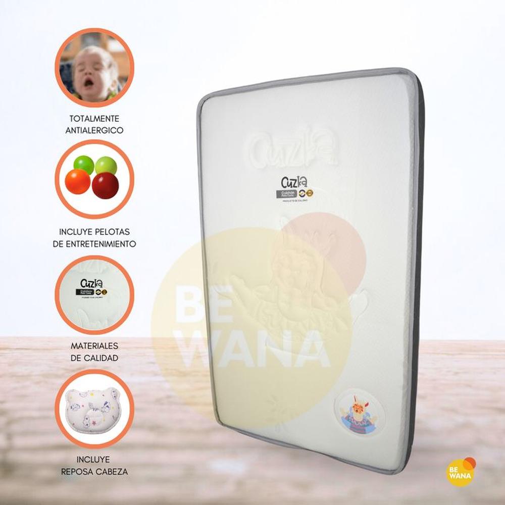 Colchón para Pack and Play «LLAMITA» White