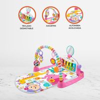 Gimnasio para Bebés 4 EN 1 »TUNES DE LUJO» Pink