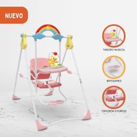 Silla Columpio Para Niños «RAINBOW» Pink