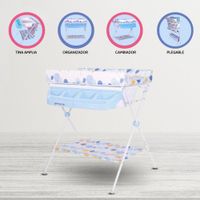 Bañera plegable para Bebé «MAXI» Ligth Blue