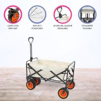 Carro de Carga Multiusos «CARRELLO» Beige
