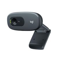 CAMARA WEBCAM LOGITECH C270 HD 720P/30FPS, C/MICROFONO  COLOR NEGRO P/N: 960-000694