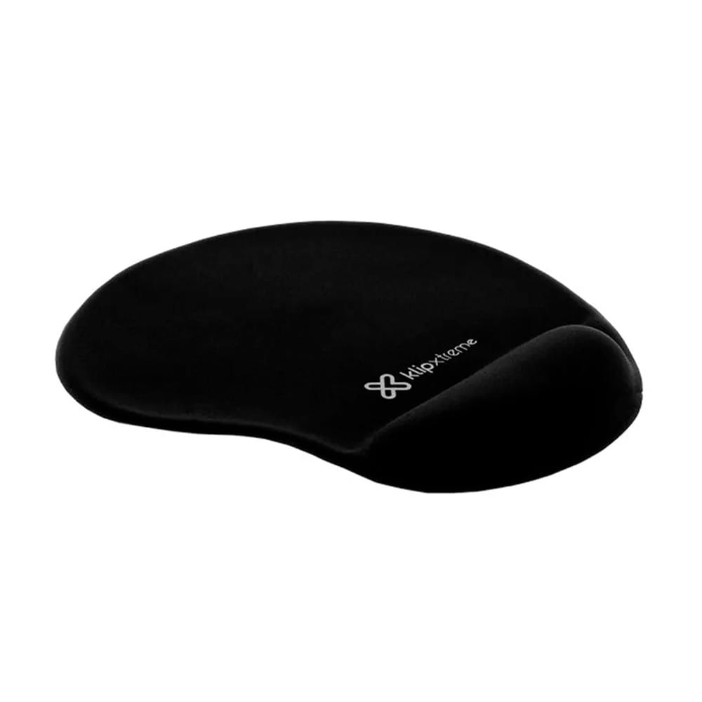 MOUSE PAD KLIP XTREME ERGONÓMICA. TELA FLEXIBLE/DURABLE. NEGRO. 215X250MM. P/N: KMP-100B