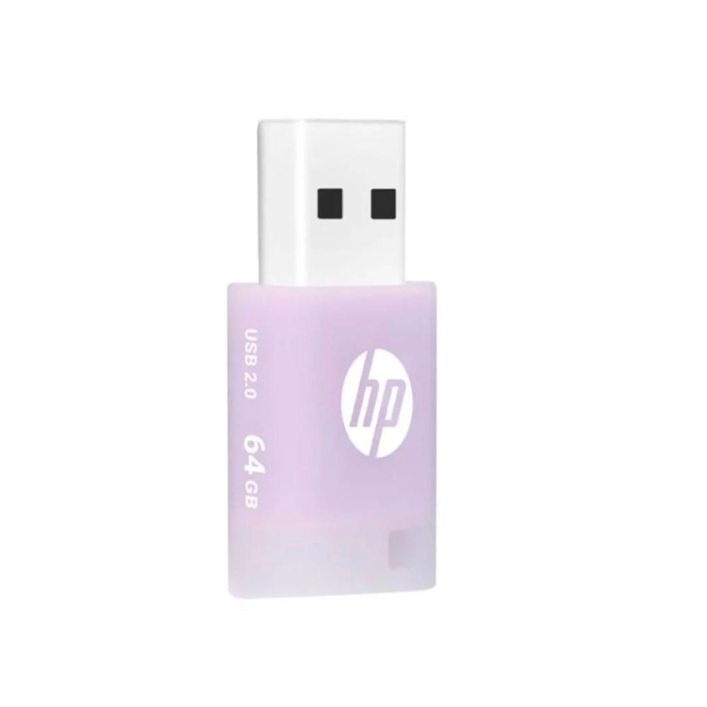 MEMORIA USB HP 64GB V168P COLOR PURPURA HPFD168P-64