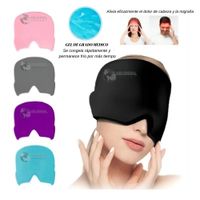 Gorro Gel Antimigraña Frío y Calor Para Dormir - Color Aleatorio