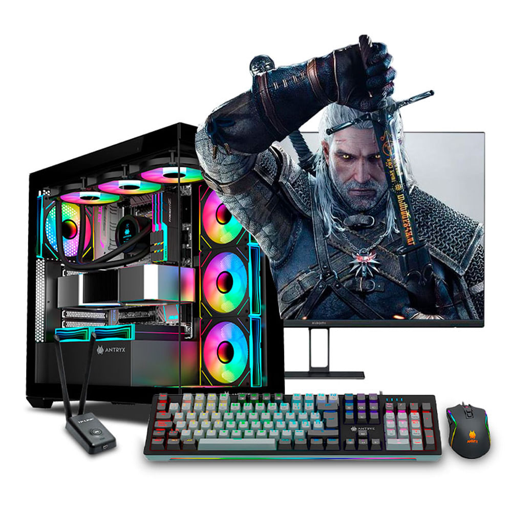 PC GAMER FALKOR TANK RGB RYZEN 9 9950X 32GB DDR5 1TB 27"" RTX5070TI 16GB MI PC LISTA MIPCLISTA