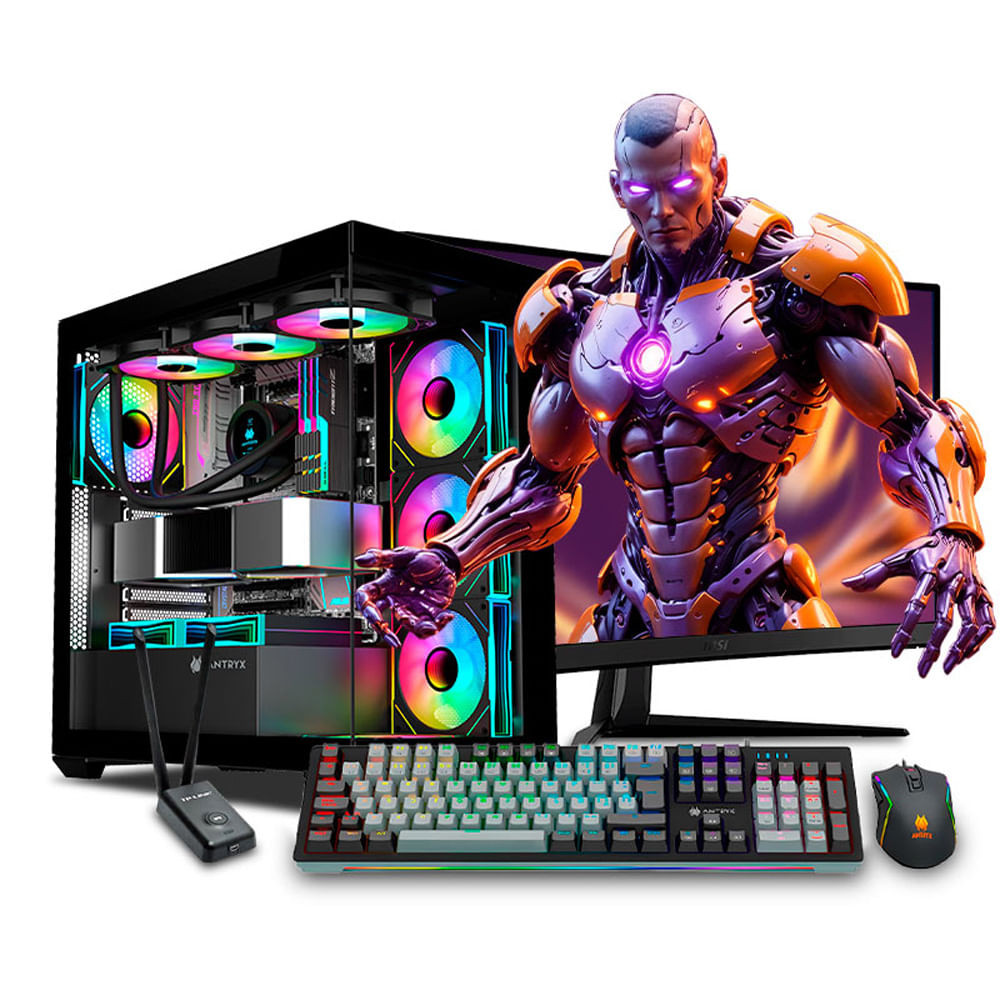 PC GAMER FALKOR RGB PLUS CORE I9 14900K 14TH 32GB 1TB RTX5080 16GB 27"" MI PC LISTA MIPCLISTA