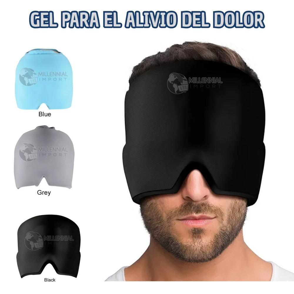 Gorro Antimigraña Gel Frio o Calor Color Hombre