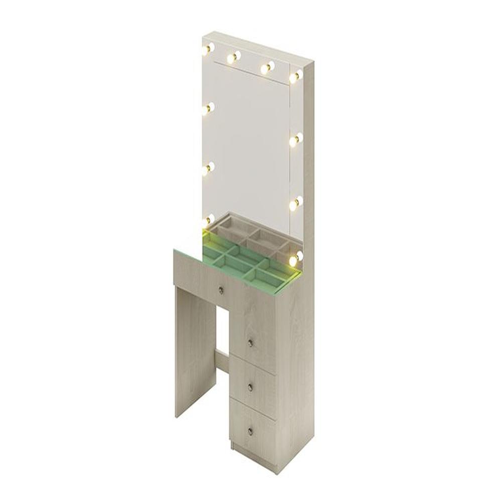 Tocador Organizador Iris Con Espejo Despegable - Polar