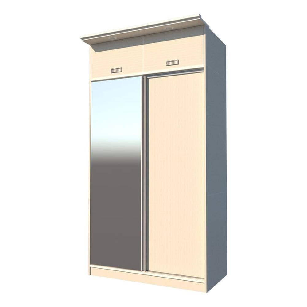 Ropero 3 cuerpos Mauren, Dos puertas corredizas / Escandinavo