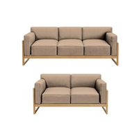 Juego de sala 3 2 Luxury Lipkovo - Beige claro